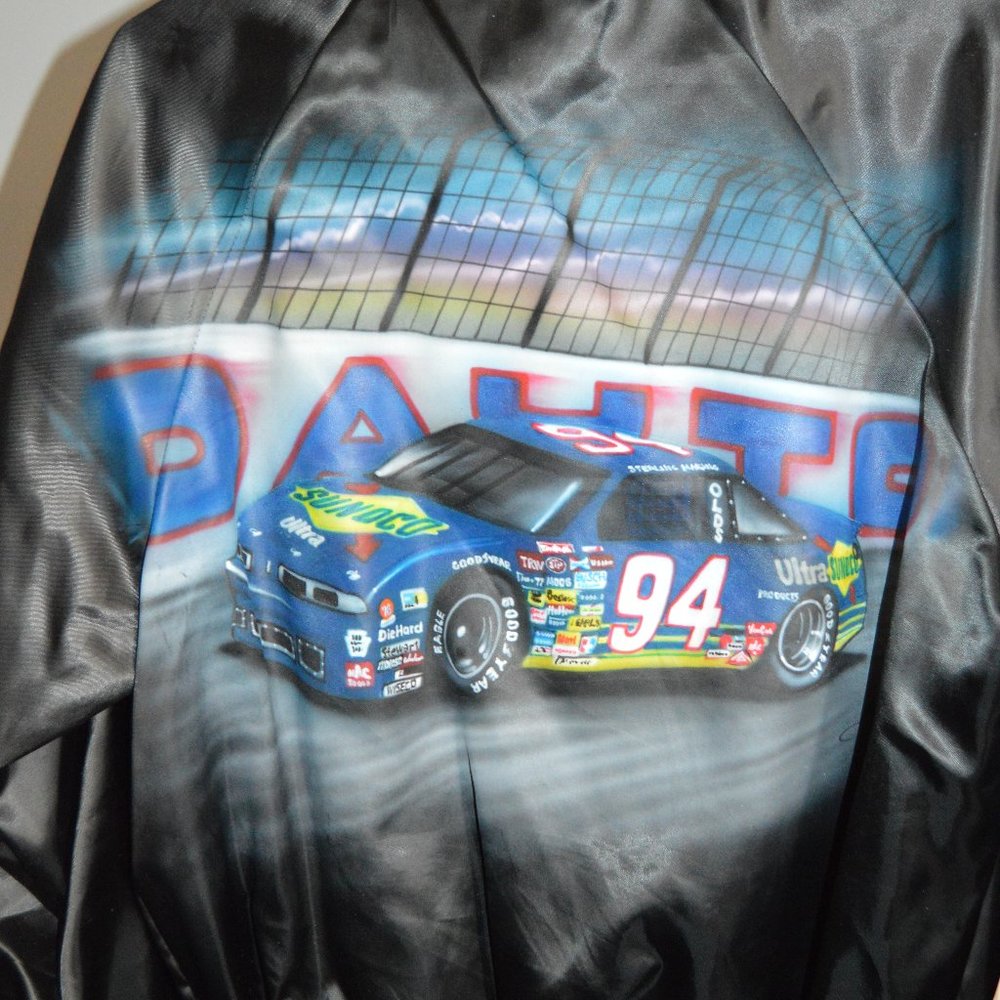 hand painted  /Air brushed jacket , Sunoco car , Sterling marlin @ Daytona